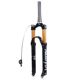 LSRRYD Mountain Bike Fork LSRRYD 26 / 27.5 / 29'' Mountain Bike Suspension Forks 1-1 / 8 1-1 / 2 MTB Air Fork Disc Brake 100mm Travel QR 9mm Bicycle Front Fork Ultralight 1650G (Color : 1-1 / 2 RL, Size : 26'')