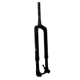 LSRRYD Spares LSRRYD 26 / 27.5 / 29Inch / 700c Carbon Mountain Bike Suspension Fork DH MTB Downhill Fork Disc Brake 1-1 / 2 Bicycle Air Forks With Damping 80mm Travel 15x110mm Thru Axle Manual Unisex 1690g (Size : 26'')