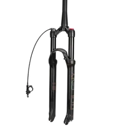 LSRRYD Mountain Bike Fork LSRRYD Cycling Suspension Bike Forks 27.5" MTB Bicycle Suspension Air Gas Fork Locking 1-1 / 8" QR With Damping Adjustment Travel 120mm Disc Brake (Color : H, Size : 27.5inch)