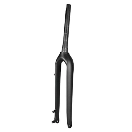 LSRRYD Spares LSRRYD Cycling Suspension Cycling Bicycle Front Fork Lightweight Full Carbon Fiber MTB Mountain Bike Front Fork For 27.5 / 29inch Wheel Bikes 1-1 / 8" (Color : Black, Size : 27.5inch)