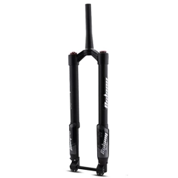 LSRRYD Mountain Bike Fork LSRRYD Mountain Bike 26 / 27.5 / 29 Inch Suspension Forks Downhill MTB Disc Brake Air Fork 1-1 / 2 140mm Travel 15x110mm Thru Axle With Damping Unisex HL 2650g (Size : 26'')