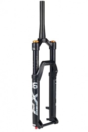 LSRRYD Mountain Bike Fork LSRRYD Mountain Bike Downhill Fork 26 / 27.5 / 29 Inch MTB Air Suspension Forks Disc Brake 1-1 / 2 Bicycle Front Fork With Damping 130mm Travel 15mm Thru Axle Manual HL Unisex 2080g (Size : 26")
