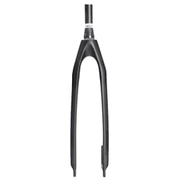 LSRRYD Spares LSRRYD Mountain Bike Rigid Forks 26 / 27.5 / 29'' Carbon Rigid Fork 1-1 / 2'' Threadless MTB Fork Disc Brake QR 9mm 550g (Color : Black, Size : 29'')