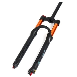 LSRRYD Mountain Bike Fork LSRRYD Mountain Bike Suspension Fork 26 / 27.5 / 29'' MTB Double Air Forks Disc Brake 1-1 / 8 110mm Travel With Damping QR 9mm Bicycle Front Fork Ultralight Manual Lockout HL 1670G (Size : 26'')