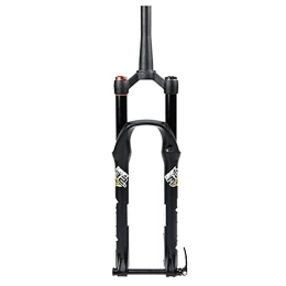 LUXXA Mountain Bike Fork LUXXA 26 27.5 29 Inch Mountain Bike Fork, Adjustable Damping System with 100mm Travel, 9mm Axle, Manual-29inch