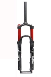 LUXXA Spares LUXXA 26 27.5 29 Inch Mountain Bike Fork, Adjustable Damping System with 100mm Travel, 9mm Axle, Red-29