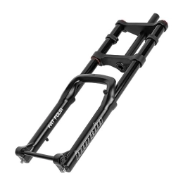 LUXXA Spares LUXXA Mountain bike fork, with adjustable damping system, suitable for mountain bike / XC / ATV, 20inch