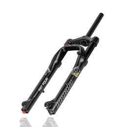 LUXXA Mountain Bike Fork LUXXA Mountain bike fork, with adjustable damping system, suitable for mountain bike / XC / ATV, Noir-26inch