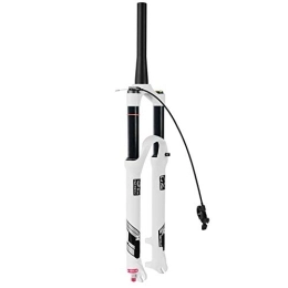 LvTu Mountain Bike Fork LvTu 26 / 27.5 / 29 Inch Mountain Bicycle Suspension Forks Magnesium Alloy 9mm QR MTB Bike Front Fork with Rebound Adjustment 140mm Travel (Color : Tapered Remote Lock, Size : 27.5 inch)