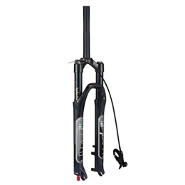 LvTu Spares LvTu Bicycle MTB Magnesium Alloy Suspension Fork 26 / 27.5 / 29 Inch, 34mm Inner Tube Travel 120mm 9mm QR Disc Brake Mountain Bike Air Fork - Black (Color : Straight Remote, Size : 29 inch)