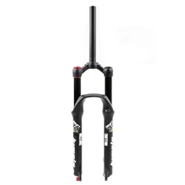 LvTu Spares LvTu Mountain Bike Air Suspension Fork MTB 26 / 27.5 / 29 Inch Front Forks, Travel 160mm Adjustment Damping - Black (Color : Straight Manual lockout, Size : 29 inch)