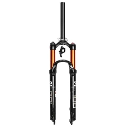 LvTu Spares LvTu Mountain Bike MTB Fork 26 27.5 29 inch Suspension, Bicycle Air Fork 1-1 / 8, Ultralight Disc Brake Front Forks fit XC / AM / FR Cycling (Color : Straight Remote lockout, Size : 27.5 inch)