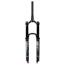 LvTu Spares LvTu Mountain Bike Suspension Fork 26 / 27.5 / 29 Inch, 160MM Travel Magnesium Alloy Adjustable Damping MTB FRONT FORK (Color : Tapered-Manual lockout, Size : 26 in)