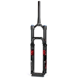 LvTu Spares LvTu MTB Fork 27.5 29 Inch, Thru Axle 15x110mm DH Downhill Air Suspension Forks Travel 160mm for Mountain Bike (Color : Black inner tube, Size : 29 inch)