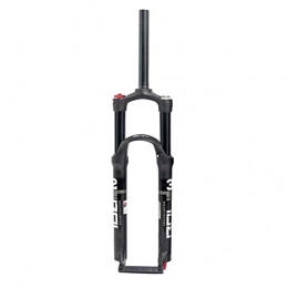 LvTu Spares LvTu MTB Suspension Fork 26" 27.5" 29" 1-1 / 8" Travel:120mm FKA001 Straight Aluminum Alloy Air Fork (Color : Black Inner tube, Size : 27.5 inch)