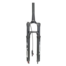 LXFHOMED Mountain Bike Fork LXFHOMED Front Forks Mountain Bike 26 27.5 29 Inch 120mm Travel, 1-1 / 8" Lightweight Disc Brake Bicycle Suspension Fork Air for 1.5-2.45" Tires (26inch)