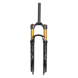 LYYCX Mountain Bike Fork LYYCX 26 27.5 29 Inch Bike Suspension Forks, Lightweight Alloy 1-1 / 8" MTB Air Front Fork 100mm Travel (Color : Gray, Size : 29 inch)
