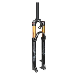LYYCX Mountain Bike Fork LYYCX Mountain Bike Air Suspension Fork 26" 27.5" 29", Bicycle MTB Alloy Front Forks Remote Lockout Travel: 100mm (Color : Gray, Size : 27.5 inch)