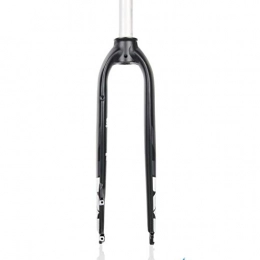 M-YN Spares M-YN Bike Fork 26'' 27.5'' 29'' Disc Brake Mountain MTB Fork, Aluminum alloy 28.6mm Threadless Straight Tube Superlight Mountain Bike Front Forks (Color : Black white, Size : 29 inch)