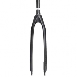 M-YN Spares M-YN Full Carbon Fork 26 / 27.5 / 29 inch Disc Brake Mountain MTB Fork, 28.6mm Threadless Straight Tube Superlight Mountain Bike Front Forks (Color : Black, Size : 26 inch)