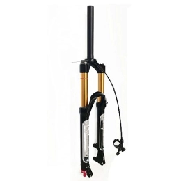 MabsSi Mountain Bike Fork MabsSi 26 27.5 29 Inch Bicycle MTB Suspension Air Fork, 120mm Travel Rebound Adjust Mountain Bike Front Forks For 1.5-2.45" Tire(Size:27.5 INCH, Color:TAPERED-REMOTE-LOCK OUT)