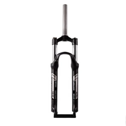 MabsSi Mountain Bike Fork MabsSi 26 27.5 29 Inch Mountain Bike Mechanical Double Shock-absorbing Shoulder Control Suspension Fork Suitable For MTB, Station Wagons, XC Off-road Vehicles(Size:26INCH, Color:BLACK)