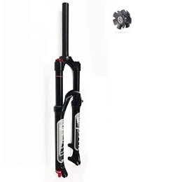 TYXTYX Mountain Bike Fork Magnesium Alloy MTB Air Fork 26 / 27.5 / 29 Inch Straight 1-1 / 8", Adjustable Damping 9mm QR Disc Brake Mountain Bike Suspension Fork (Color : Manual Lockout 120mm Travel, Size : 29")