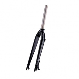 MDZZ Spares MDZZ 26 Inch Suspension Fork, 1-1 / 8' (28.6mm) Full Carbon Fiber 3K MTB Bike Straight Tube Hard Disc Brake Travel:100mm (Color : D, Size : 27.5inch)