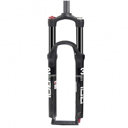 MDZZ Mountain Bike Fork MDZZ Forged Aluminum Alloy Suspension Fork Bike with 26 / 27.5 / 29 inch, Double Chamber Double Shoulder Fork for Bicycle Tire Fittings (Color : 27.5)