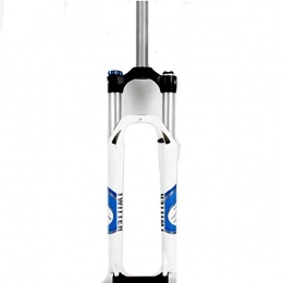 MDZZ Spares MDZZ Mountain Bike Dhock Fork Magnesium Aluminium Alloy Air Gas Control Locking 26" (Color : Blue)