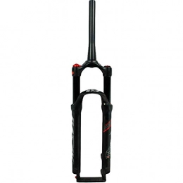 MDZZ Mountain Bike Fork MDZZ Mountain bike Suspension Fork Straight Air Plug bounce adjustment 26 27.5 29 inches (Color : 27.5in)
