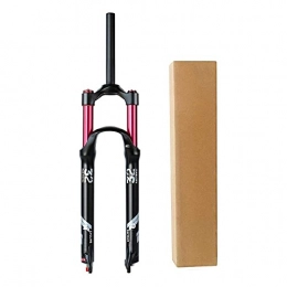 MEILINL Spares MEILINL Air Mountain Bike Mtb Front Fork 26 / 27.5 / 29” 140mm Travel, 1-1 / 8" Lightweight Disc Brake Bicycle Suspension Fork With Rebound Adjustment Duable And Sturdy