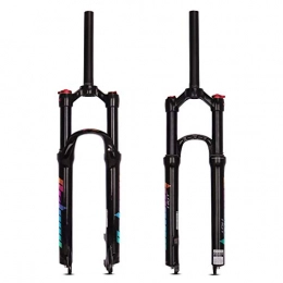MEILINL Mountain Bike Fork MEILINL Bicycle Front Fork 27.5 / 29" MTB Air Suspension Fork Straight Tube QR 9 * 100Mm Durable And Sturdy 100 Mm of Travel Offers A Damping Experience (Colorful), 29In