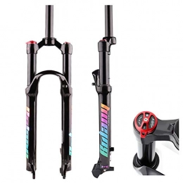 MEILINL Mountain Bike Fork MEILINL Mountain Bicycle Suspension Forks 26 / 27.5 / 29 Inch MTB Bike Shock Absorber 100 Mm of Travel Offers A Damping Experience When You Are Driving Fast on Roads