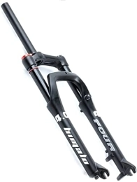 Menglo Mountain Bike Fork Menglo MTB Bicycle Fork, 24 Inch Beach Bike Fork 4.0 Fat Tires Bicycle MTB Downhill Fork, 1 / 8 Inch Suspension Travel 150 mm for DH / XC / BMX Suspension Forks-Noir||24 Inch