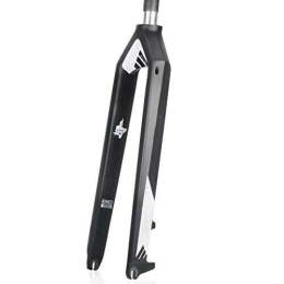 MGE Spares MGE 27.5 Inch Suspension Forks, Carbon Fiber Lightweight Hard Front Fork Shock Absorber Mountain 1-1 / 8" Travel 100mm (Size : 27.5inch)