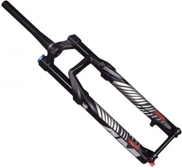 MGE Spares MGE Bicycle Front Fork, Barrel Shaft Gas Fork Suspension Front Fork 27.5 Inch Mountain Bike Front Fork 29 Inch Wire Control (Color : A, Size : 26inch)