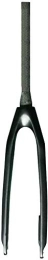 MGE Spares MGE Carbon Fiber Suspension Forks 26 27.5 29 Mountain Bike Ultralight Conical Tube Disc Brake Rigid Fork 28.6mm Black 500g (Size : 29inch)