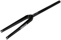 MGE Mountain Bike Fork MGE Front Fork, Carbon Fiber Folding Bike Carbon Fork, Suitable For 14 / 16 / 18 / 20inch (Color : Black, Size : 14inch)