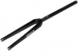 MGE Spares MGE Front Fork, Carbon Fiber Folding Bike Carbon Fork, Suitable For 14 / 16 / 18 / 20inch (Color : Black, Size : 18inch)