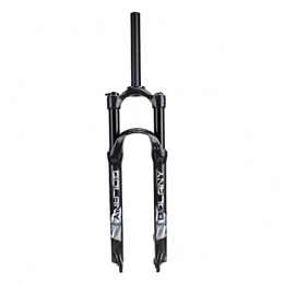 Milageto Mountain Bike Fork Milageto Bike Air Fork Locking Bicycle Accessories Shockproof 100mm Parts Disc Brake Air Forks Adjustment for Bicycle Mountain Bike Repair Cycling, Black, 27.5inch