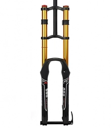 MJCDNB Mountain Bike Fork MJCDNB 26 27.5 29-inch Mountain Bike Suspension Fork Straight / Tapered Tube Air Suspension Fork Suitable for off-road vehicles, 135mm travel