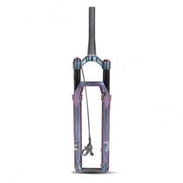 MJCDNB Mountain Bike Fork MJCDNB 27.5" 29" Mountain Bike Suspension Fork Tapered, 1-1 / 8" Remote Lockout Lightweight Air Forks Travel: 100mm - Barrel Axis