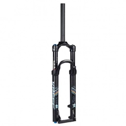 MJCDNB Mountain Bike Fork MJCDNB Bicycle Air Front Fork MTB 26 / 27.5 / 29 Inch, Damping Adjustment 1-1 / 8" Alloy 9mm QR Disc Mountain Bike Suspension Forks Travel 120mm