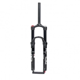 MJCDNB Mountain Bike Fork MJCDNB Forks 26 / 27.5 / 29 in mountain bike fork, bicycle suspension fork air Superlight straight 1-1 / 8"double air valve disc brake QR 9mm suspension fork