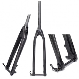 MJCDNB Mountain Bike Fork MJCDNB Full Carbon Fork MTB Fork for Bicicletas Rigid Mountain UD and 3K 29er Bikes Fork Tapered Thru Axle 15mm Mountain Bicycle
