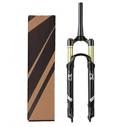 MJCDNB Mountain Bike Fork MJCDNB Mountain bike fork, bicycle magnesium alloy suspension fork air fork front fork hub 120mm fork bicycle accessories