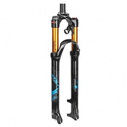 MJCDNB Mountain Bike Fork MJCDNB Mountain Bike Suspension Fork 26 / 27.5 / 29 Inch Air Fork MTB Straight 1-1 / 8" Travel 100mm XC Bicycle QR Hand Control Remote Control
