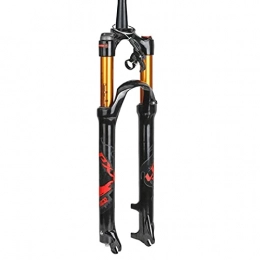 MJCDNB Mountain Bike Fork MJCDNB Mountain Bike Suspension Fork 26 / 27.5 / 29 Inch Travel 100mm Air Fork Cone Tube 1-1 / 2" XC Bicycle QR Hand Control Remote Control MTB