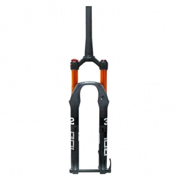 MJCDNB Mountain Bike Fork MJCDNB MTB suspension fork, 1-1 / 2"bicycle air shock absorber front fork suspension travel 100mm air fork bicycle suspension front fork mountain bike bicycle fork